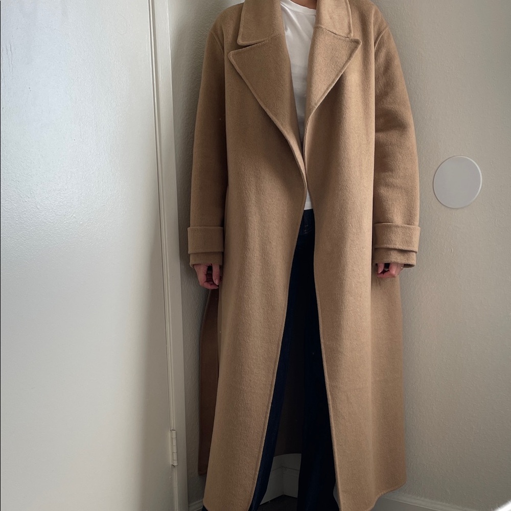 Zara Classic Camel Trench Coat